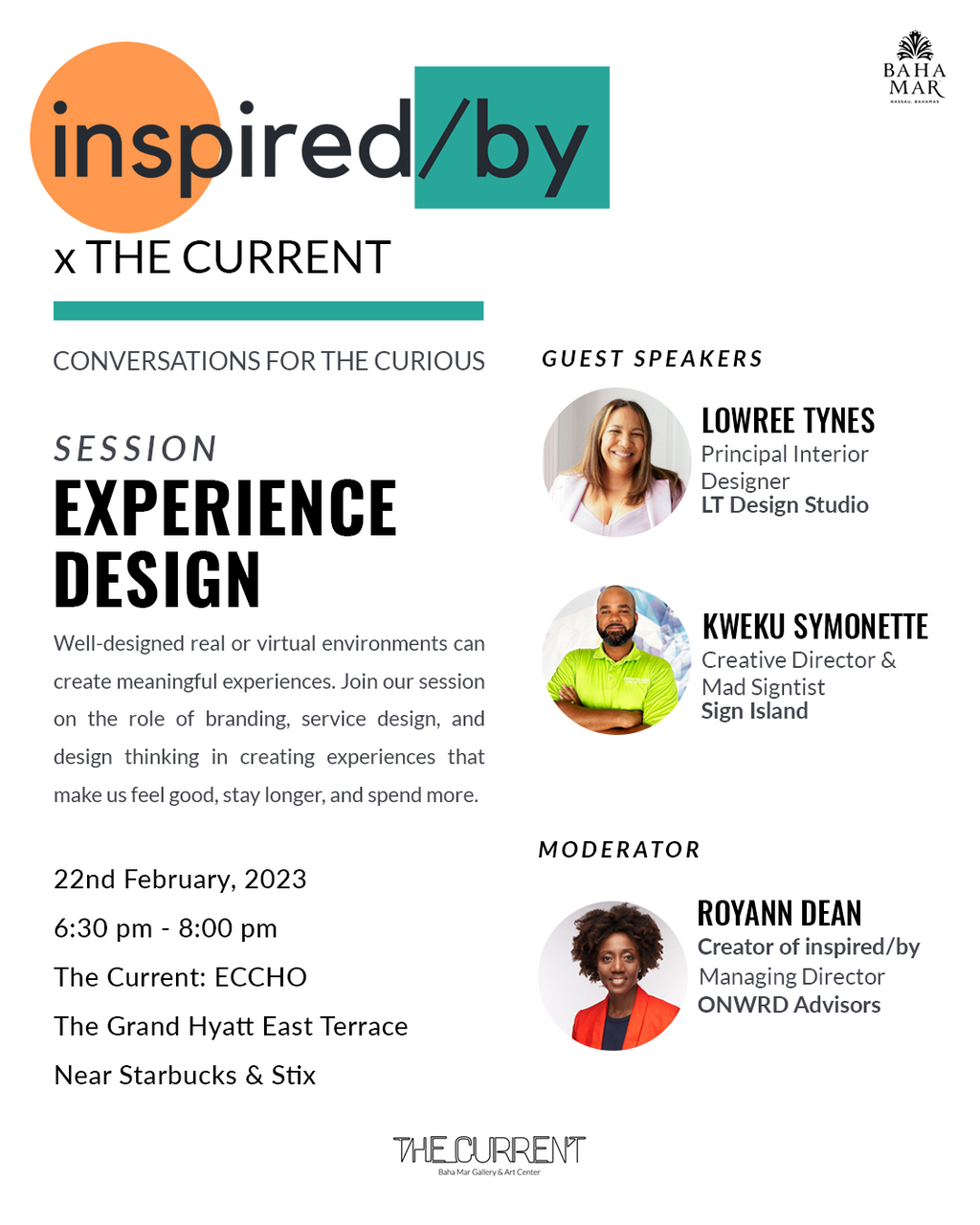 inspired/by x The Current: Experience Design