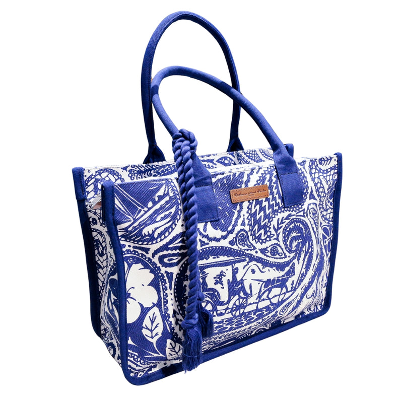 Judith Tote Bag (Navy)