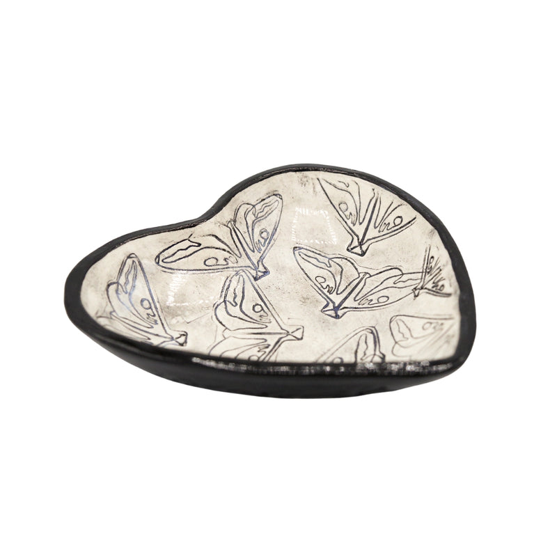Heart Shaped Current Moth Bowl (Pattern)
