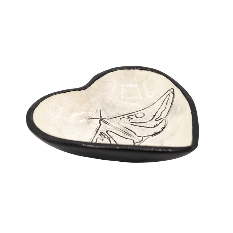 Heart Shaped Current Moth Bowl (Single)