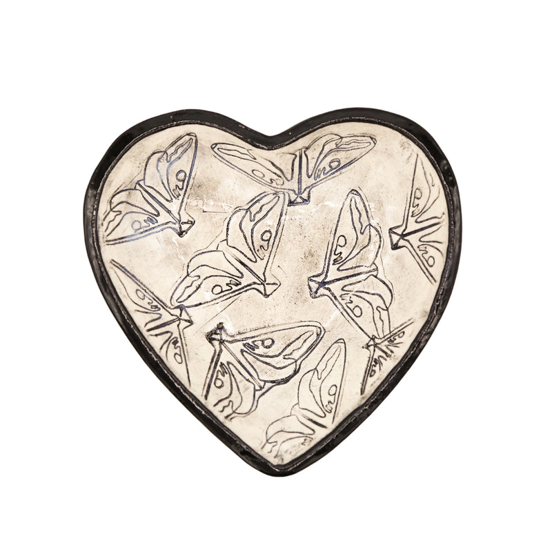Heart Shaped Current Moth Bowl (Pattern)