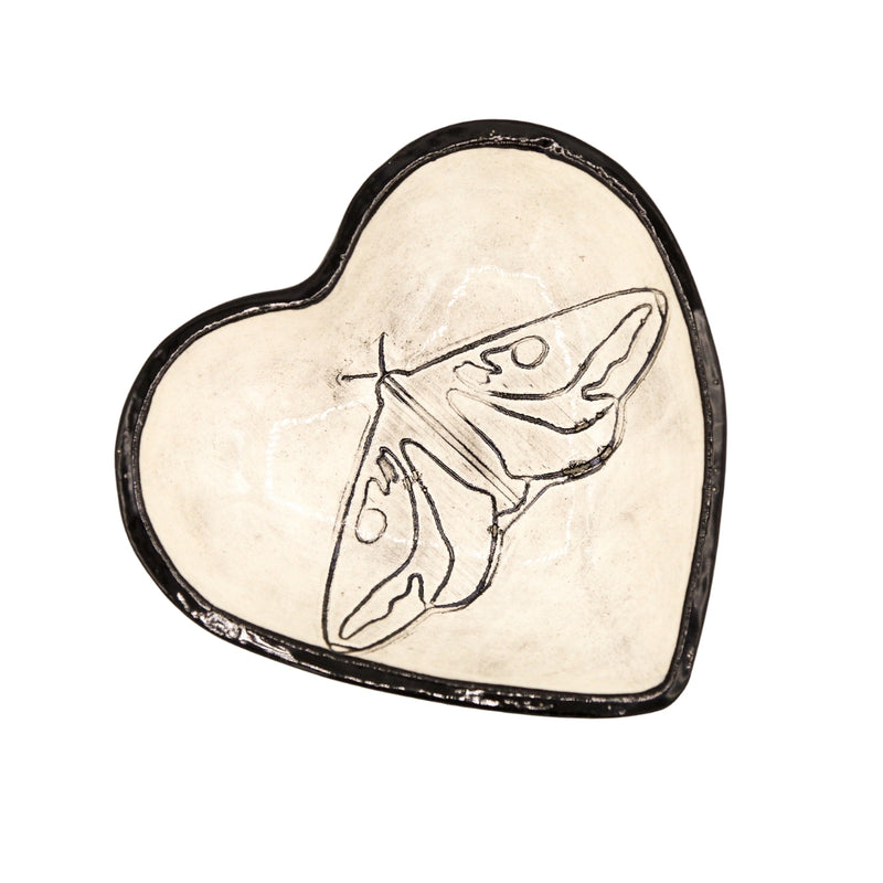 Heart Shaped Current Moth Bowl (Single)