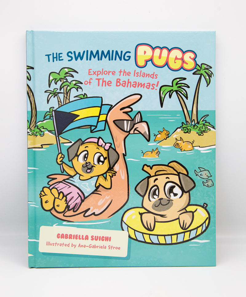 The Swimming Pugs Explore The Islands of The Bahamas