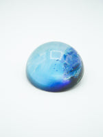 Glass Paperweight with Bahamian Artwork