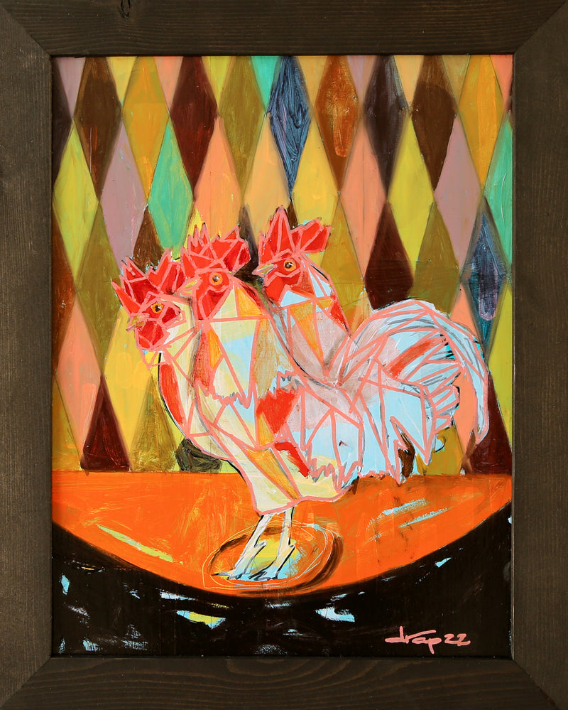 Nude Rooster on Stage Tuggysteppin'