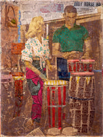 Detail of Funky Nassau (Playing Drums)